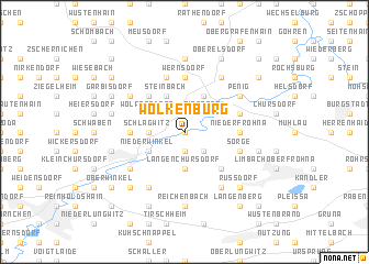 map of Wolkenburg