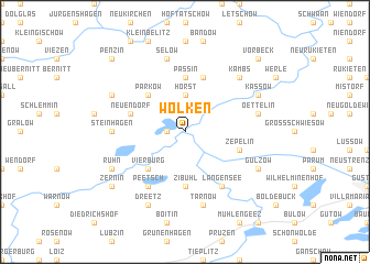 map of Wolken