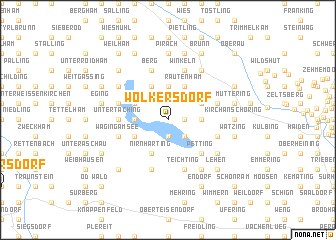 map of Wolkersdorf