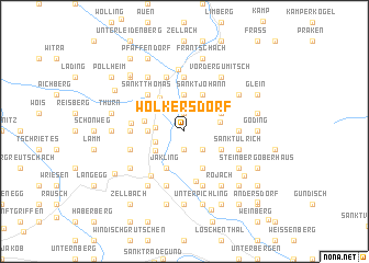 map of Wolkersdorf