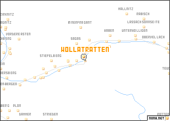 map of Wöllatratten