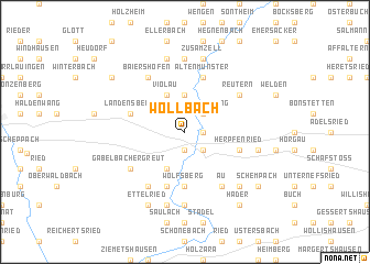 map of Wollbach