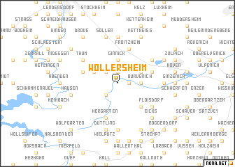 map of Wollersheim