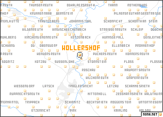 map of Wöllershof