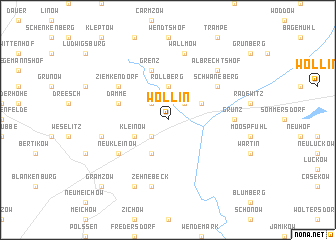 map of Wollin