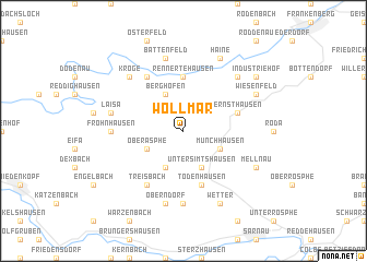 map of Wollmar