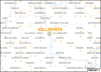 map of Wollmerath