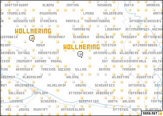 map of Wollmering