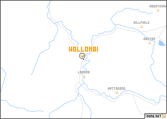 map of Wollombi