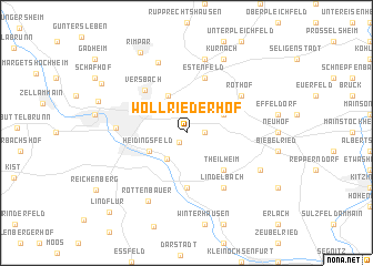 map of Wöllriederhof