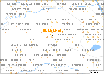 map of Wollscheid