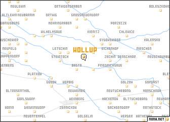 map of Wollup