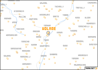 map of Wŏlmae