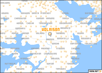 map of Wŏlmisan