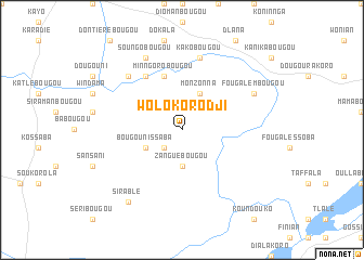 map of Wolokorodji