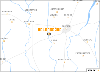 map of Wolonggang