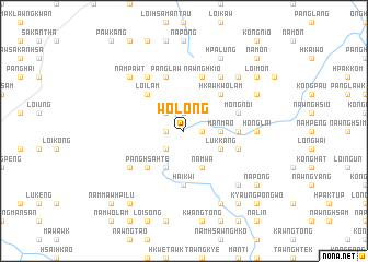 map of Wolöng