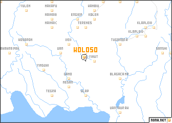 map of Woloso