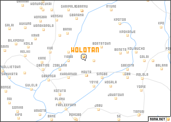 map of Wolotan