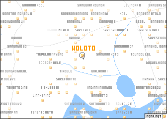 map of Woloto