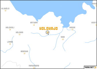 map of Wolowajo