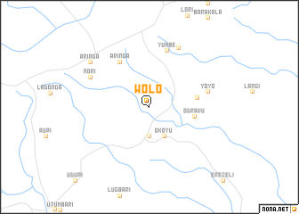map of Wolo