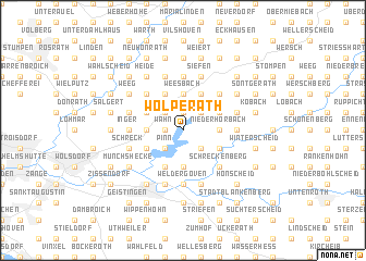 map of Wolperath