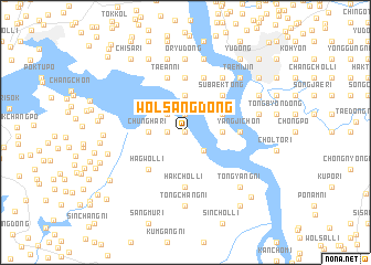 map of Wŏlsang-dong