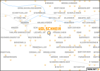 map of Wolschheim