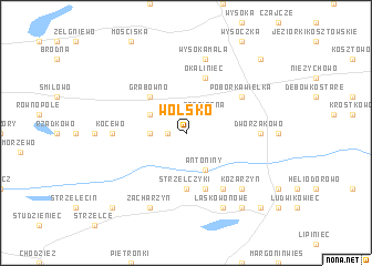 map of Wolsko