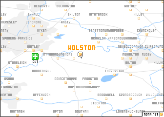 map of Wolston