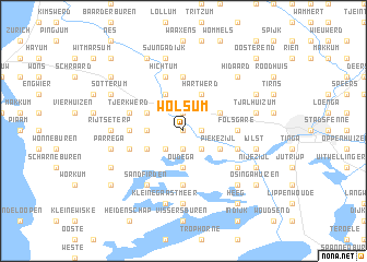 map of Wolsum