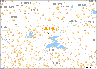 map of Wŏltae