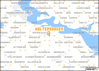 map of Woltershagen