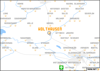 map of Wolthausen