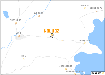 map of Woluozi