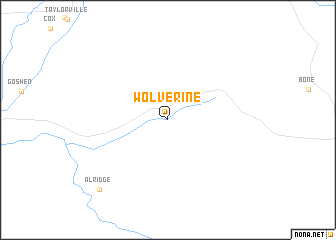 map of Wolverine