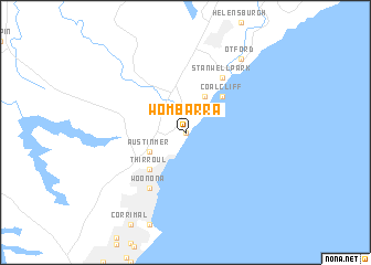 map of Wombarra