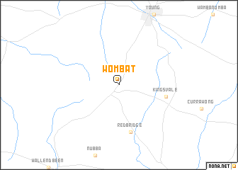 map of Wombat