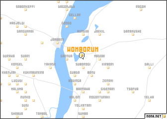 map of Womborum
