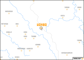 map of Wombo