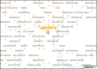 map of Womrath