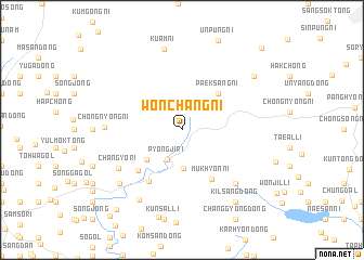 map of Wŏnch\