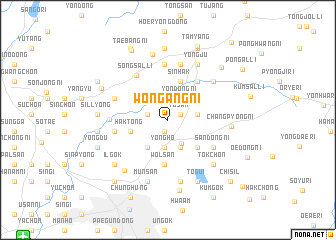 map of Wŏn\