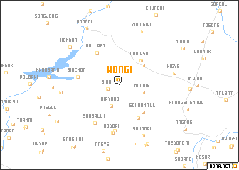 map of Wŏn\