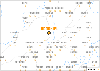 map of Wongkifu