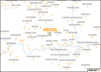 map of Wŏn-gol