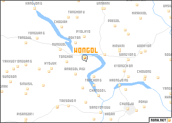 map of Wŏn-gol