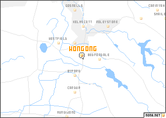 map of Wongong