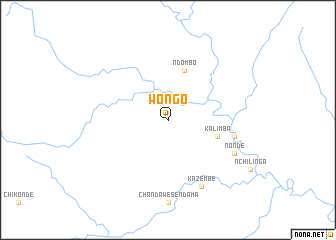map of Wongo